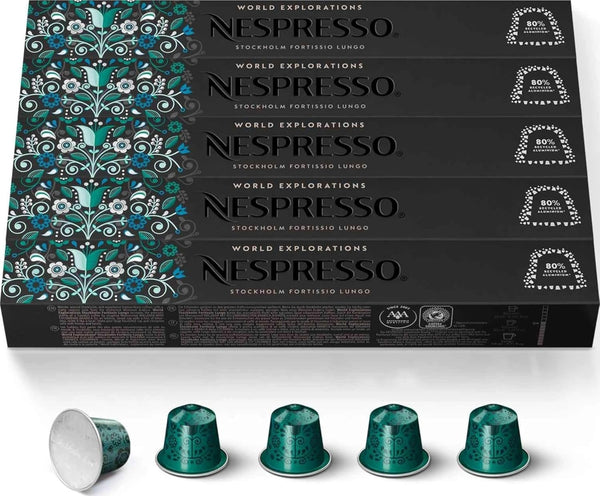 Nespresso Original Line Coffee Capsules Variety Pack 50-Count
