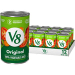 V8 Original 100% Vegetable Juice, 11.5 fl oz Can (24 Pack)
