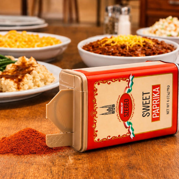 authentic Szeged Sweet Paprika Powder seasoning spice deep red 4 oz tin