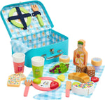 8th Wonder Bluey Toys Wooden Tea Party Set, 18-Piece Durable Toy Tea Set with Tray, Teapot, Teaspoons, and More, Pretend Play for Toddlers of Ages 3+
