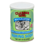 clabber girl baking soda, 12 oz, pure sodium bicarbonate, versatile, easy to use