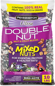 Pennington Ultra Double Nut and Fruit Bird Feed 10lbs