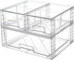 Vtopmart Stackable Storage Drawers for Bathroom and Home Organization