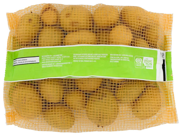 365 by Whole Foods Market Organic Yellow Creamer Potato Bag 24 Ounce Facts