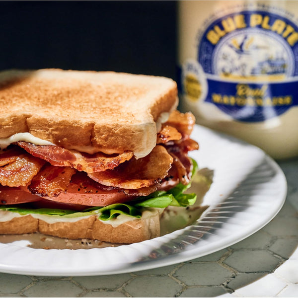 blue plate real mayonnaise 30 fl oz jar homestyle mayo for chicken salad
