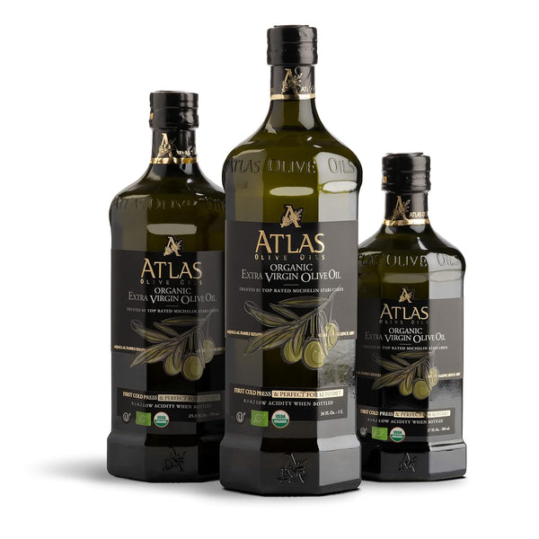 Atlas 1 LT Cold Press Extra Virgin Olive Oil from Trusted Moroccan Family Farm
