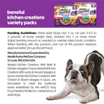 Purina Beneful kitchen creations 30-pack wet dog food variety pack beef chicken lamb 3 oz cans