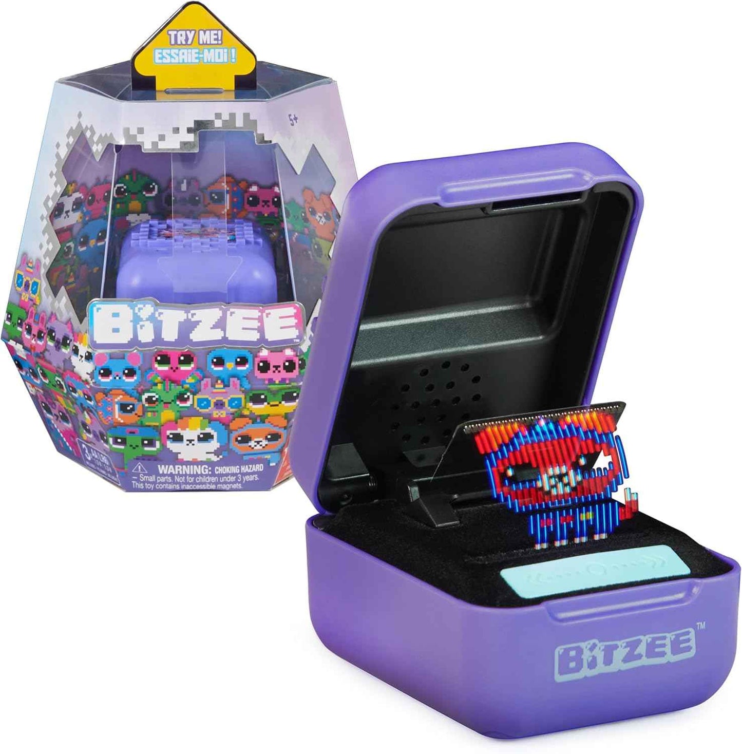 Bitzee, Disney with 30 Interactive Characters Inside, Reacts to Swipes, Tilts & Taps, Disney Toys & Digital Pet Boys & Girls Toys