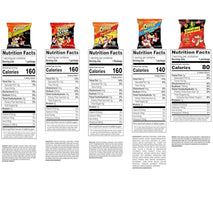 Cheetos Cheese Flavored Snacks Variety Pack 40 Count