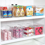 Clear Plastic Storage Bins for Home Organization and Storage