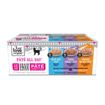 I and Love and You cat food variety pack with 3 oz portions, 12 count, grain-free and filler-free