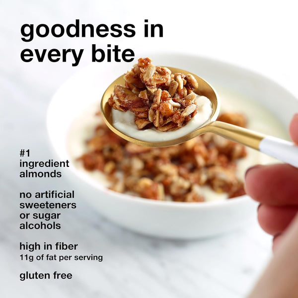 KIND Zero Added Sugar Granola Variety Pack, 2 Count, Gluten Free, 8oz, Keto Friendly