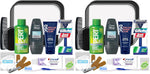 Convenience Kits International Men’s Super Deluxe, 16-Piece Kit with Travel Size TSA Compliant Essentials in Reusable Zippered Toiletry Bag