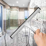Docrok Stainless Steel Shower Squeegee: Streak-Free Cleaning for Bathroom, Car, and More