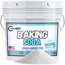 TradeGrade Pure 1 Gallon Baking Soda Food-Grade Sodium Bicarbonate Powder for Cooking and Cleaning