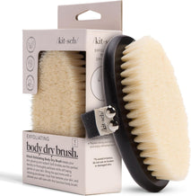 Kitsch Soft Bristle Dry Brushing Body Brush for Lymphatic Drainage and Skin Exfoliation