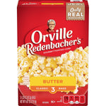 Orville Redenbacher's Microwave Popcorn, Movie Theater Butter Flavor, 3g Fiber, 24-Count