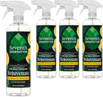 Seventh Generation All Purpose Cleaning Spray Surface Cleaner Lemon Chamomile scent Cuts Grease 23 oz, Pack of 4