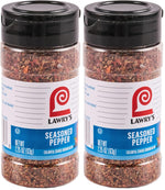 Lawry's seasoned pepper 2.25 oz bulk pack food seasoning course ground