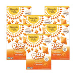 Simple Mills Pop Mmms Cheddar Baked Snack Crackers, Gluten Free, 4 Ounce (Pack of 3)
