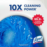Lysol Toilet Bowl Cleaner, Max Strength Bathroom Cleaning Supplies, Toilet Bowl Cleaner Clinging Gel, Home Essential, Instant Stain Removal, Disinfecting and Deodorizing, Bleach Free, 24 oz (4ct)