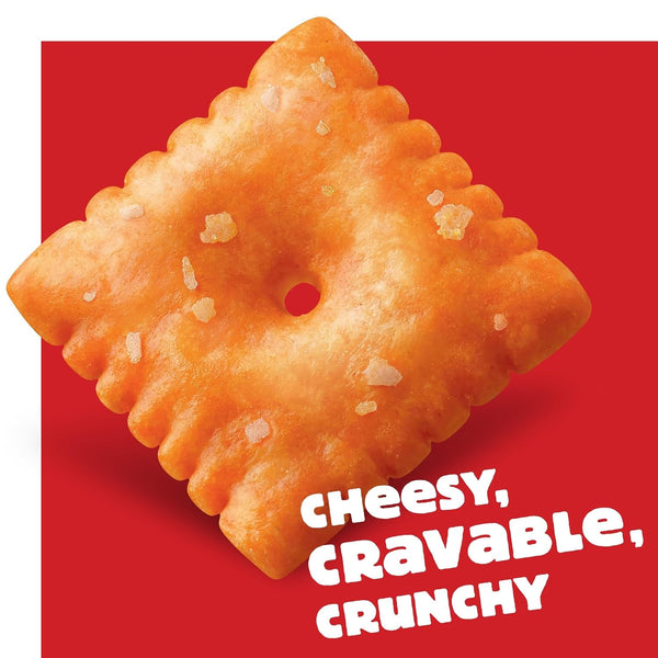 Cheez-It Baked Snack Crackers, Gluten Free, Lunch Snacks, Original (3 Boxes)