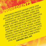 Slim Jim Original 'N Cheese Smoked Meat Sticks, 10 Count, 0.9 oz Each