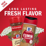 McCormick Ground Cumin, 1.5 Oz, Spice Blend, Latin American, Indian, Moroccan, Whole Cumin Seeds