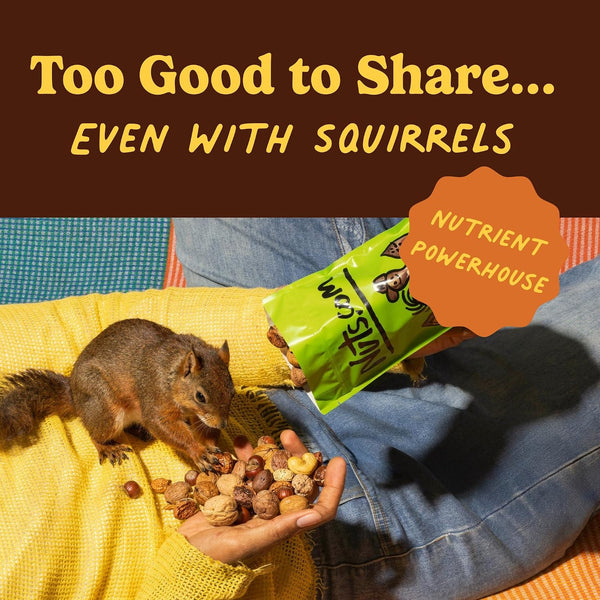 Mixed Nuts in Shell, 3 lb Bag, Natural, Includes Walnuts, Hazelnuts, Pecans, Almonds