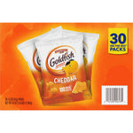 Goldfish Cheddar Crackers, 1.5 oz. Snack Packs, 30 Count