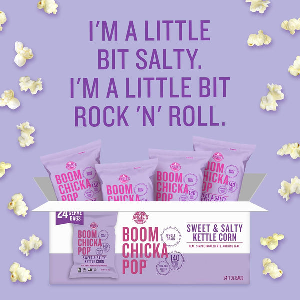 Bulk supply of Angie's BOOMCHICKAPOP Sweet & Salty Kettle Corn Popcorn
