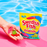 Bulk Swedish Fish and Friends Soft & Chewy Gummy Candy, 12-3.59 oz Bags