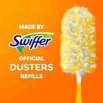 Swiffer Heavy Duty Feather & Microfiber Duster Refill, 11ct, Unscented, Heavy Duty Alternative for Dusting Furniture and Blinds