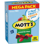 Mott's Assorted Fruit Flavored Snacks 66 Count