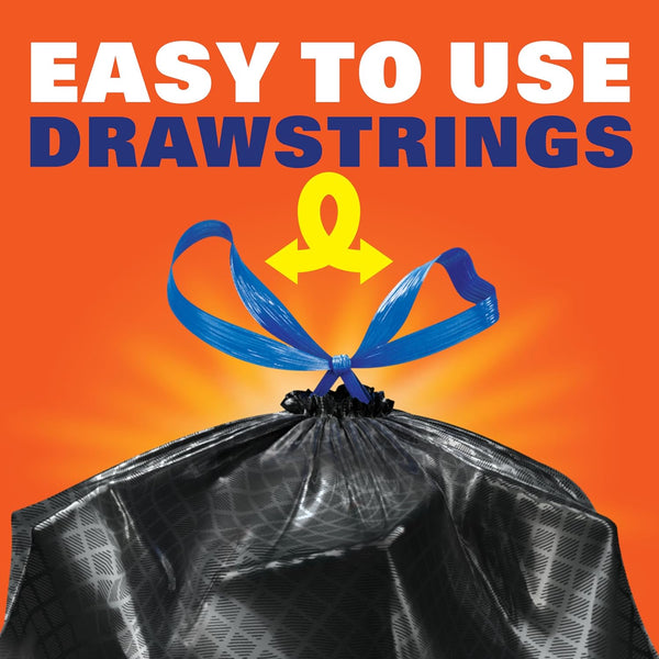 Hefty Ultra Strong 30 Gallon Trash Bags with Fabuloso Scent