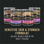 purina pro plan sensitive skin and stomach dog food dry adult salmon and rice formula digestive health 16 lb bag
