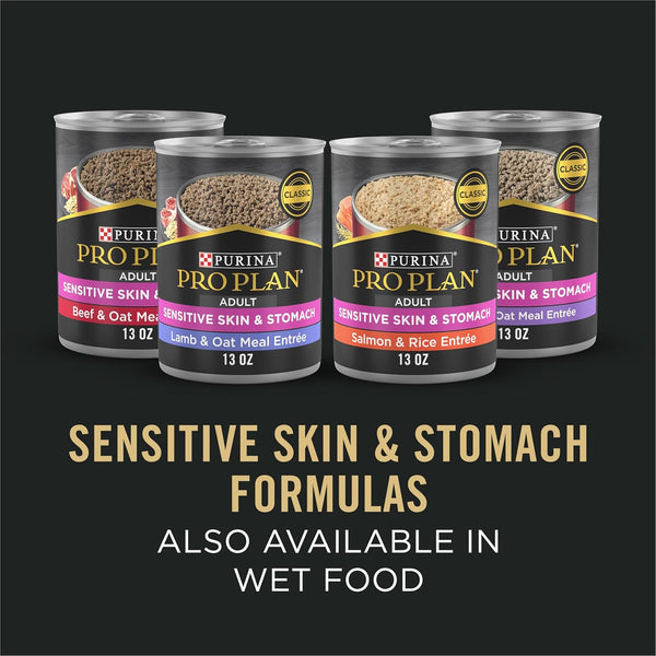 purina pro plan sensitive skin and stomach dog food dry adult salmon and rice formula digestive health 16 lb bag
