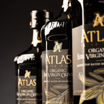 Atlas 750 mL Organic Cold Press Extra Virgin Olive Oil in Glass Bottle from Morocco