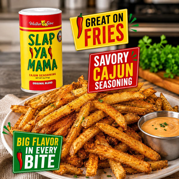 Slap Ya Mama Original Cajun Seasoning Blend, 4 Ounce, No MSG, Kosher, Louisiana Made