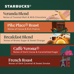 Starbucks K-Cup Coffee Pods Variety Pack 40 Count Keurig Compatible