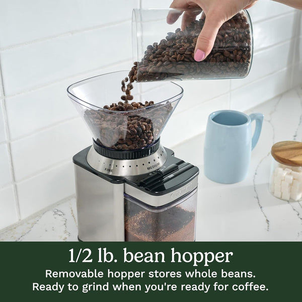 Cuisinart Electric One-Touch Automatic Burr Coffee Grinder with 18-Position Grind Selector