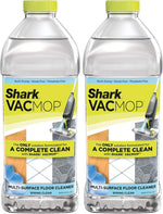 Shark VACMOP Household Disinfectant Cleaner Refill 2L Bottle, Compatible with VM252 & VM180, Cleans & Disinfects Sealed Finished Floors, Stone, Laminate & Tiles, Lemon Scent, VCD60