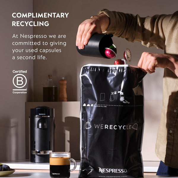 Nespresso Vertuo Togetherness Blend Double Espresso Coffee Pods 20-Count Light Roast
