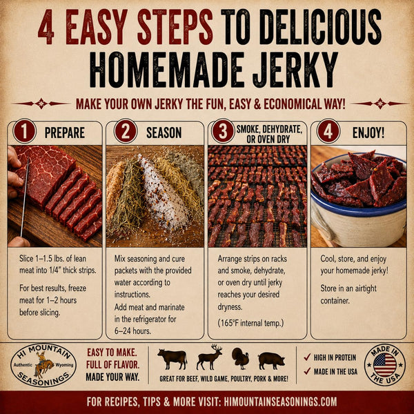 Hi Mountain Jerky Seasoning and Kit for Beef and Wild Game