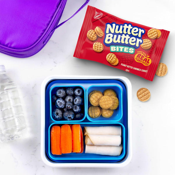 NUTTER BUTTER Bites Peanut Butter Sandwich Cookies snack packs