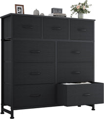 OLIXIS 9 Drawer Storage Organizer Unit for Closet and Living Room