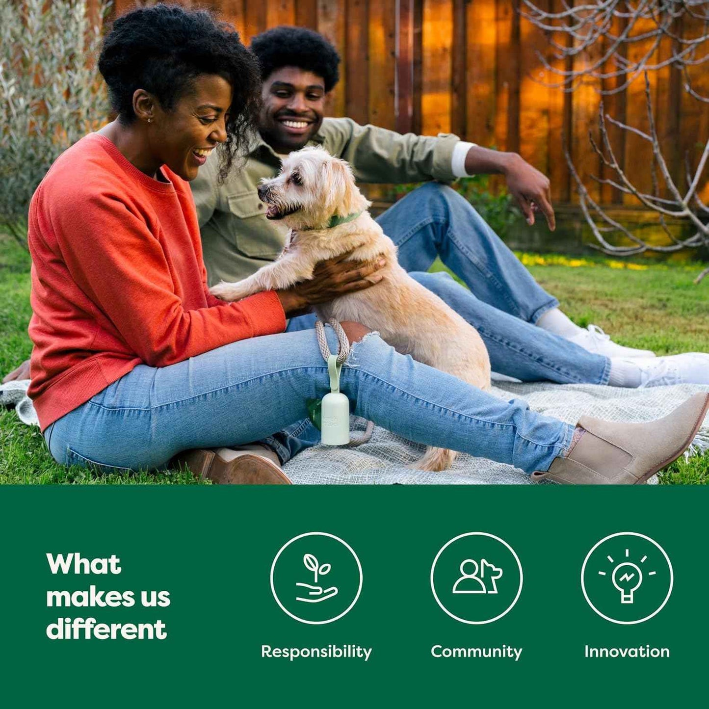 Earth Rated Dog Poop Bag Holder, Durable and Guaranteed Leakproof, Unscented, Dispenser with Starter Roll