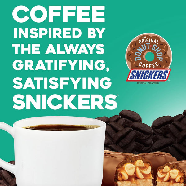 Snickers Coffee Keurig Single Serve K-Cup Pods 60 Count