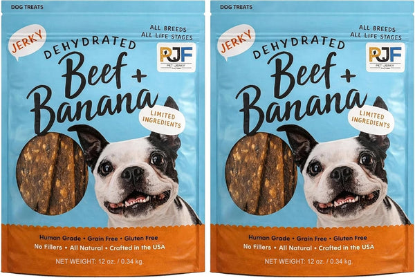 Pet Jerky Factory Premium Beef and Banana Dog 12 oz