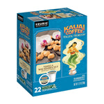 Kauai Coffee K-Cup Pods for Keurig Brewers, Arabica Coffee, Medium Roast, Vanilla Beans with Toasted Macadamia Nuts